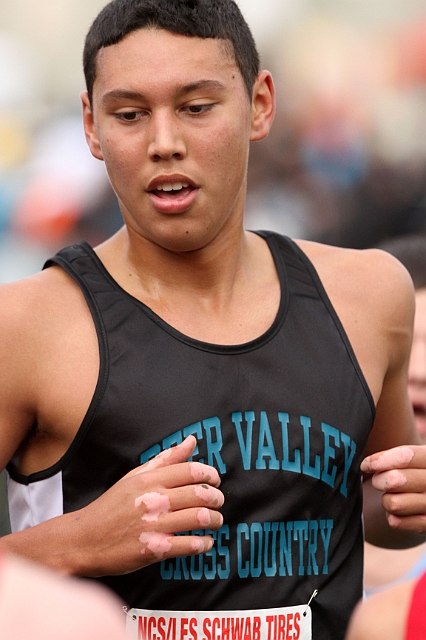 2010NCSXC BD1-2005.JPG - 2010 North Coast Section Cross Country Championships, Hayward High School, Hayward, California
